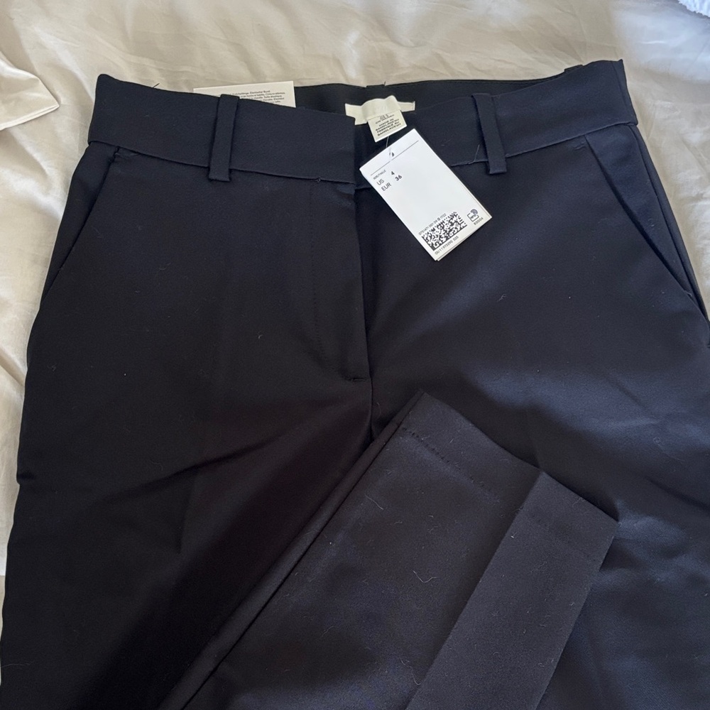 H&M black Slacks with Elastic Waist